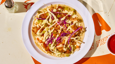 Crispy Chicken Tinga Quesadilla